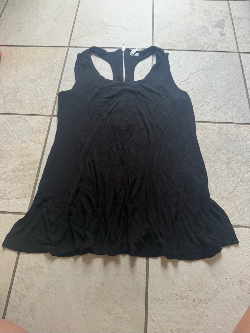 Cable & Gauge Black Racerback Flowy Tank